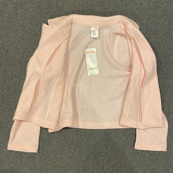 BNWT Gymboree Pink Cotton Moto Jacket Size Small/5-6 - Picture 4 of 5